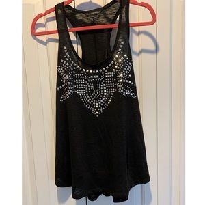 Rock & Republic Jeweled Tank